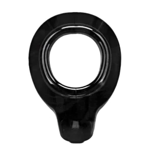 Perfect Fit Cock Armour Regular Black - Anatomical Support Ring, 43 mm