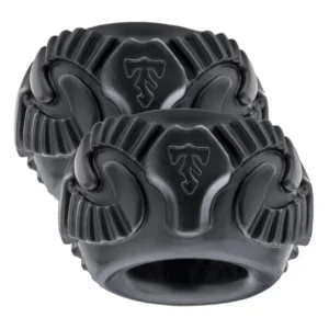 Perfect Fit Ram Ring Kit Double Black - Premium Silicone-TPE Rings Set