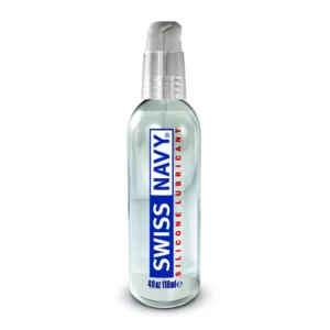 Swiss Navy Silicone Personal Lubricant 118ml Leak-Proof Pump