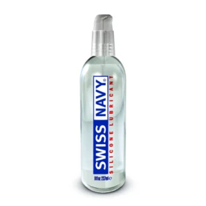 Swiss Navy Silicone Personal Lubricant 240ml Leak-Proof Pump