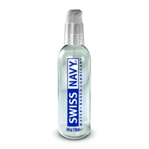 Swiss Navy Water Based Lubricant 118ml - Long-Lasting Gel Formula
