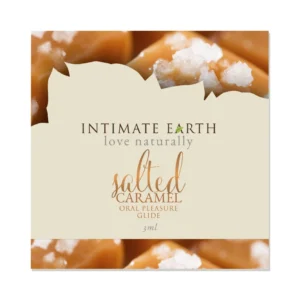 Intimate Earth Natural Flavors Lubricant Salted Caramel 3 ml
