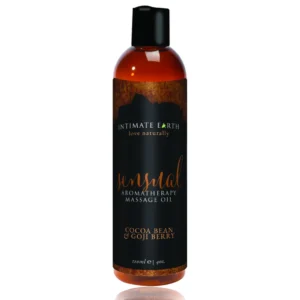 Intimate Earth Sensual Massage Oil Cocoa & Goji Berry 120ml