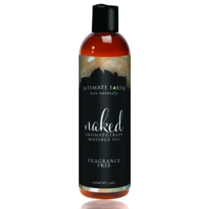 Intimate Earth Naked Massage Oil 120ml - Fragrance-Free Organic Formula