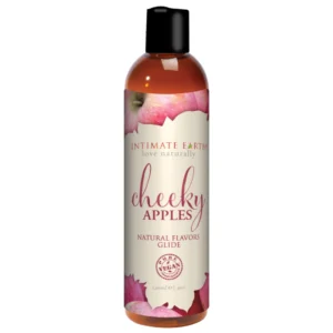 Intimate Earth Cheeky Apples Flavored Lubricant 120ml - Natural Formula