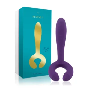 Rianne S Duo Vibe Deep Purple - Couples Intimate Massager, Waterproof
