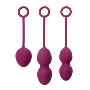 Svakom Nova Kegel Exercise Balls Set Violet - 3 Weights, Silicone, Waterproof