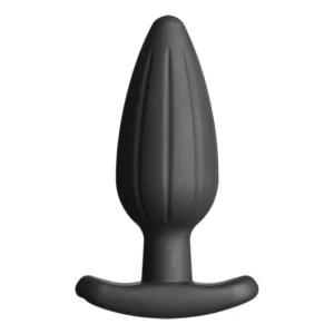 ElectraStim Silicone Noir Rocker Anal Plug Large, E-Stim, 14.5 cm