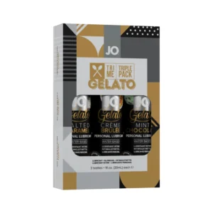 System JO Gelato Trio Water-Based Lubricant Set 3 x 30 ml Flavored