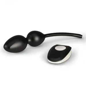 Mystim Jane Untamed Pelvic Trainer Black 20.8cm Silicone Vibration