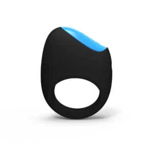 Picobong Remoji Lifeguard Black - App-Controlled Silicone Couples Ring