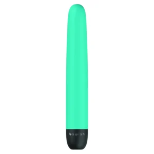 B Swish Bgood Classic Intimate Massager Jade 17.8cm Waterproof Blue