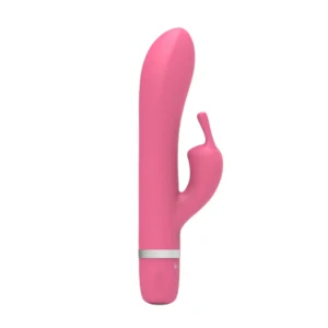 B Swish Bwild Classic Bunny Guava 5-Function Silicone Massager Pink