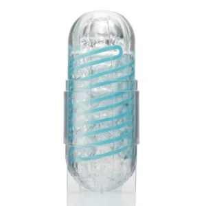 TENGA Spinner 01 Tetra - Geometric Textured Intimate System, Transparent