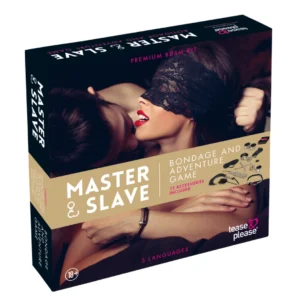 Master & Slave Bondage Set Beige - Complete Role Play Accessory Kit