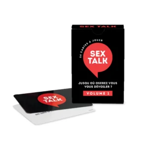 Tease & Please Sex Talk Volume 1 FR - Conversation Game, 54 Cards