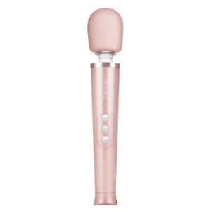 Le Wand Petite Massager Rose Gold USB, 10 Speeds, Travel Set