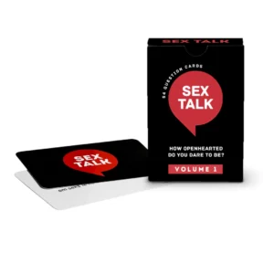 Tease and Please Sex Talk Vol. 1 English Card Game - 54 Questions