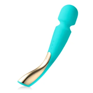 LELO Smart Wand 2 Large Aqua - Advanced Rechargeable Body Massager
