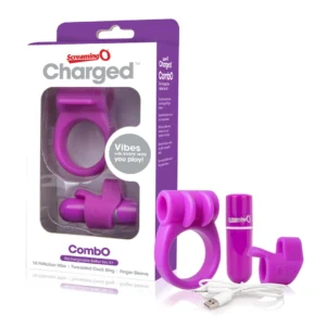 Screaming O Charged CombO Kit #1 Rechargeable Set Purple