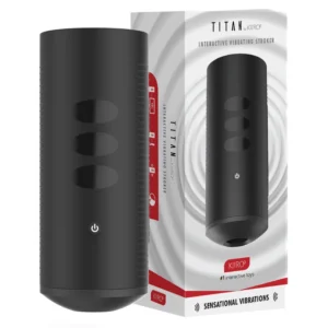 Kiiroo Titan Interactive Intimate Device Black 221mm
