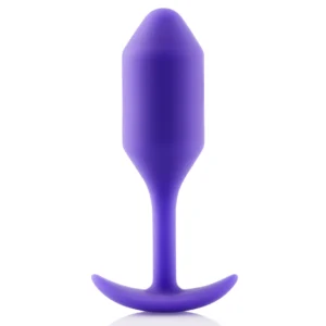 Analinis kaištis b-Vibe Snug Plug (violetinis)