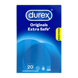 Durex Originals Extra Safe 20 pcs - Enhanced Comfort Protective Covers