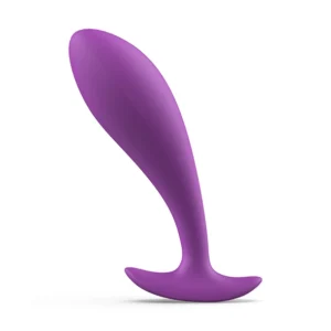 B Swish bfilled Basic Orchid - Silicone Prostate Plug, 10 cm, Waterproof