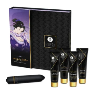 Shunga Naughty Geisha Sensual Miniature Set with Vibrating Bullet