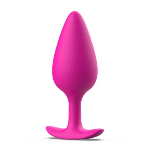 B Swish bfilled Basic Plus Intimate Silicone Plug Magenta 10cm