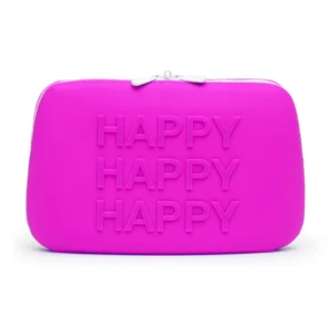 Happy Rabbit Storage Zip Bag Large Silicone Purple 25.4x17.8cm