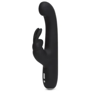 Happy Rabbit Slimline G-Spot Intimate Massager Black Silicone USB