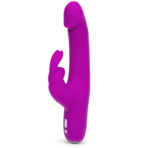 Happy Rabbit Realistic Slimline Intimate Device Purple Silicone USB
