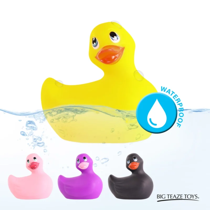 Big Teaze Toys I Rub My Duckie 2.0 Classic Yellow Massaging Device