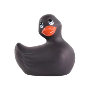 Big Teaze Toys I Rub My Duckie 2.0 Classic Black Waterproof Massager