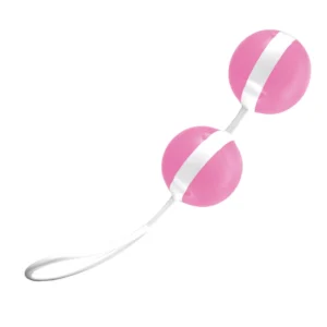 Joydivision Joyballs Trend Duo Pink & White - Innovative Dual Exercise Balls
