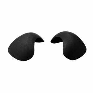 Bye Bra Shoulder Bra Pads Black - Seamless Contour Foam Inserts