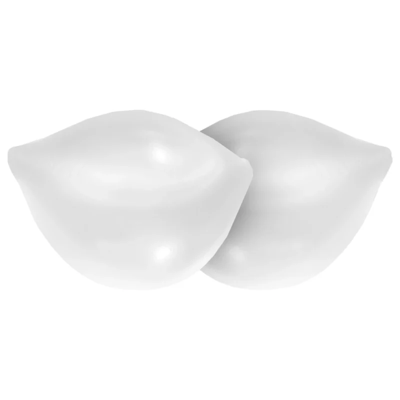 Bye Bra Half Push-Up Pads Clear Silicone - Discreet Volume Enhancers
