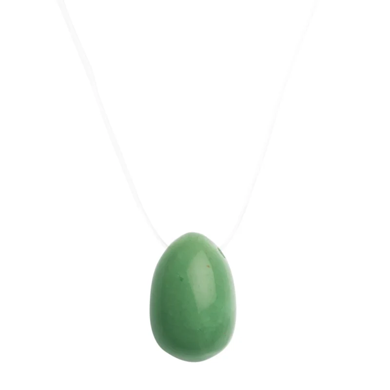 La Gemmes Jade Egg M - Medium Natural Jade Wellness Stone 4x3cm