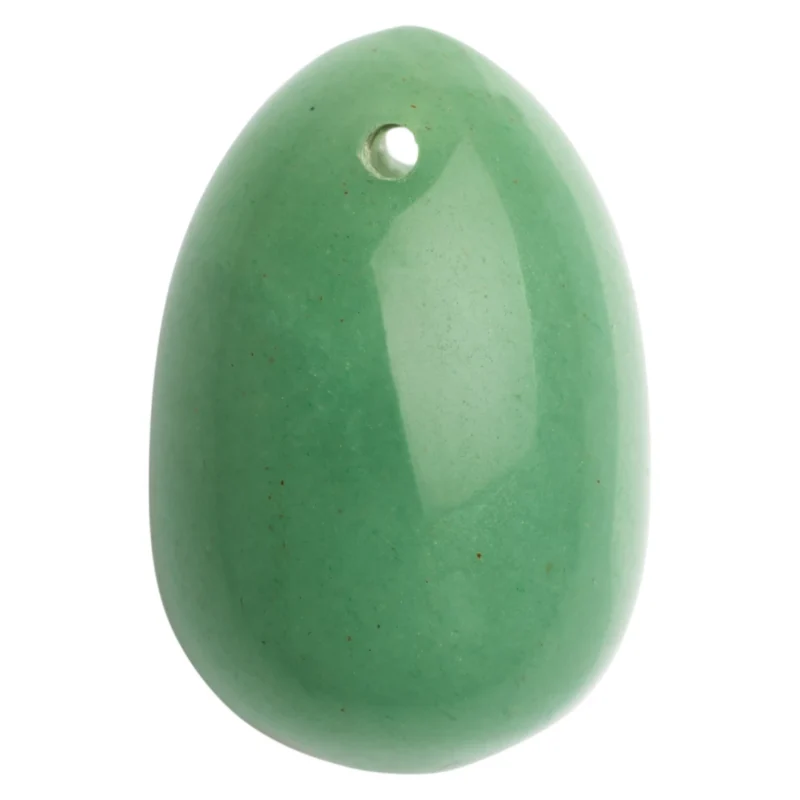 La Gemmes Jade Egg M - Medium Natural Jade Wellness Stone 4x3cm