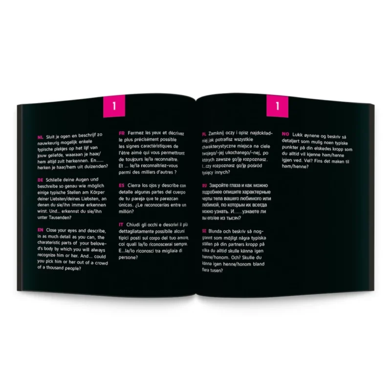 Tease & Please Sex Roulette Love & Marriage Game Multilingual Edition