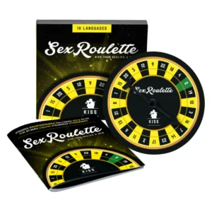 Tease & Please Sex Roulette Kiss - Interactive Couples Game, Multilingual