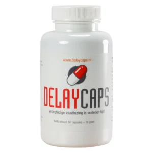 Delaycaps Natural Formula Dietary Supplement for Men 60 Capsules