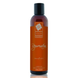 Sliquid Balance Rejuvenation Massage Oil 255ml - Mandarin & Basil Blend
