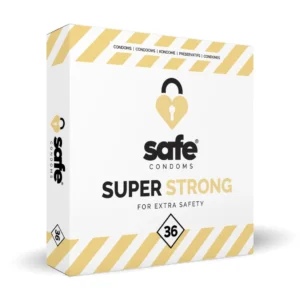 Safe Super Strong Latex Condoms 36 pcs Large Size CE Certified