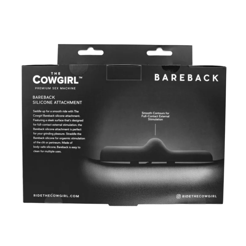 The Cowgirl Bareback Silicone Accessory - Soft Flexible Attachment