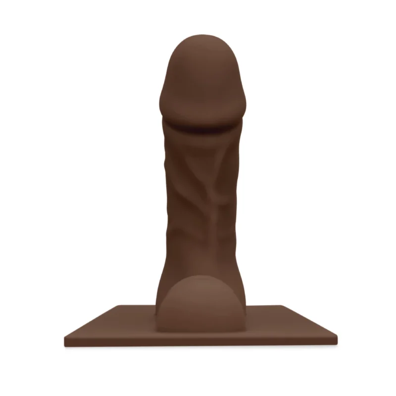 The Cowgirl Bronco Silicone Attachment Dark Skin - Flexible Accessory