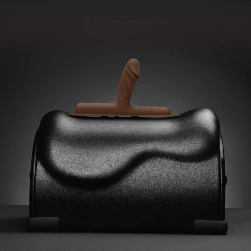The Cowgirl Bronco Silicone Attachment Dark Skin - Flexible Accessory