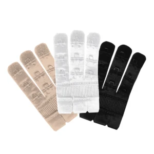 Bye Bra 3-Hook Bra Extenders Set - Adjustable Comfort, 3 Colours