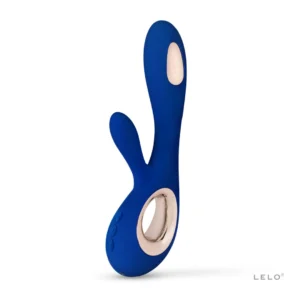 LELO Soraya Wave Midnight Blue Dual-Action Intimate Device Silicone